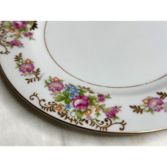 Maruichi China Large Dinner Plates Replacement Discontinued Pattern Two 10" - Picture 2 of 7